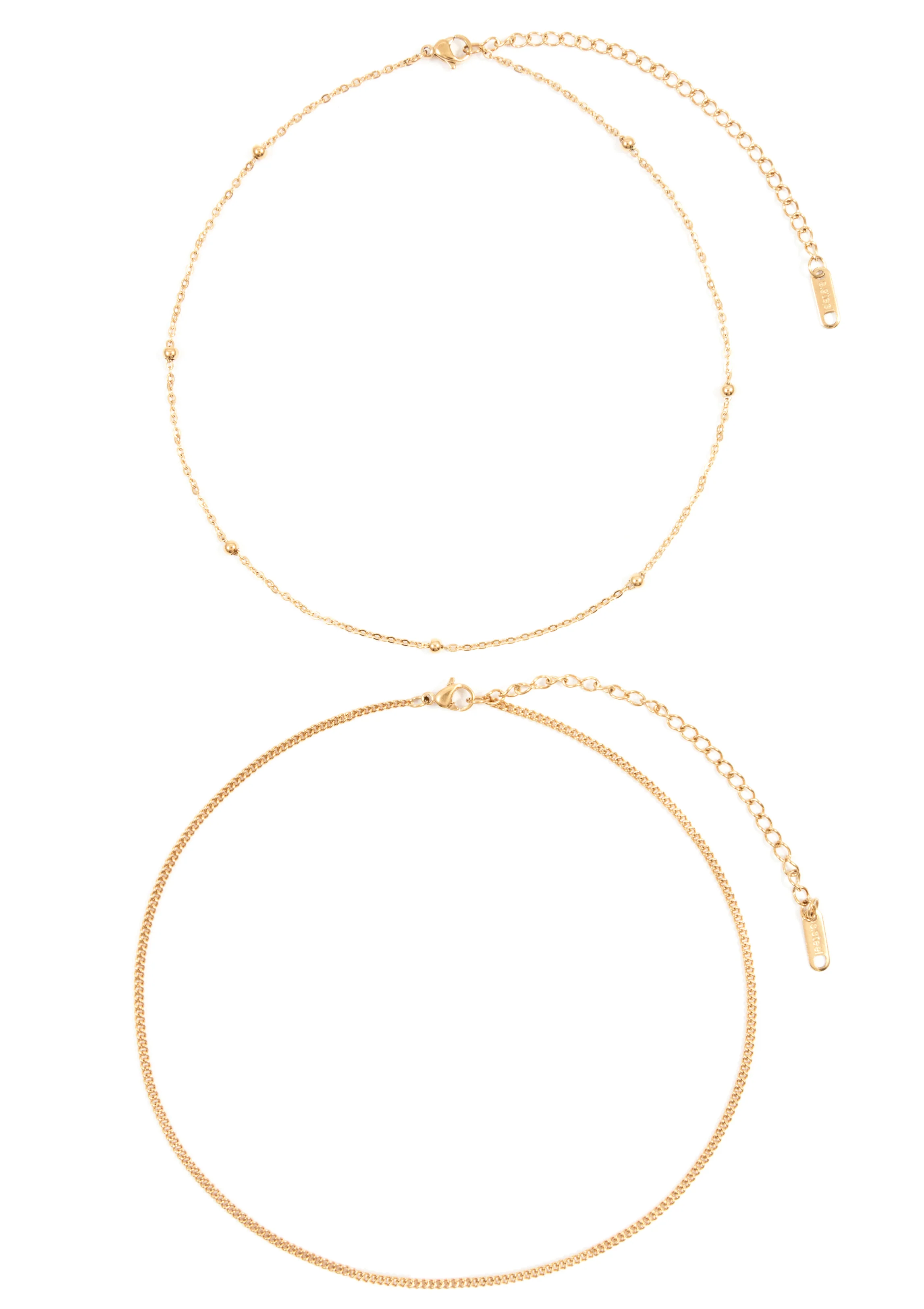 Delicate Choker Set Gold - Image 3