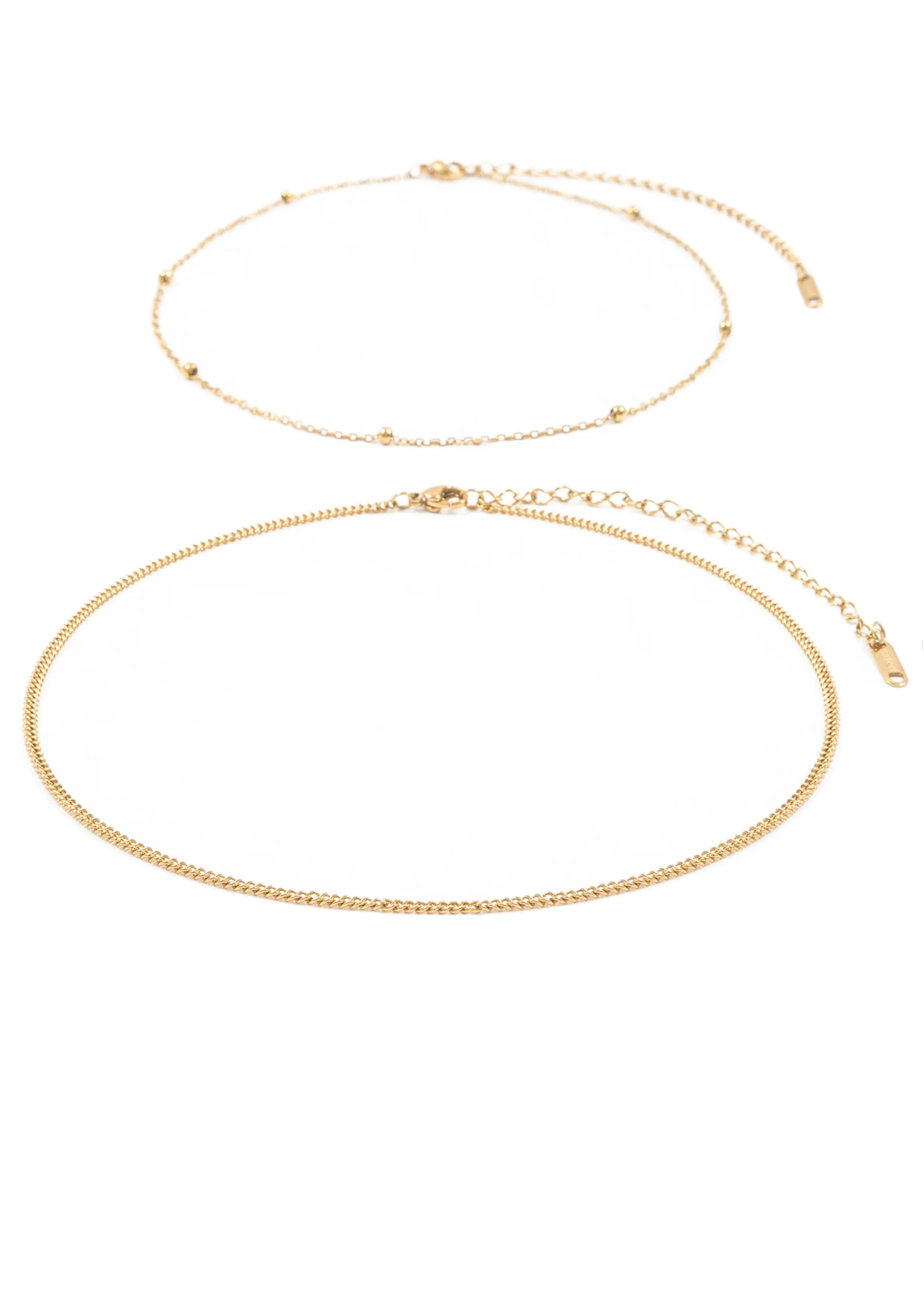 Delicate Choker Set Gold - Image 5