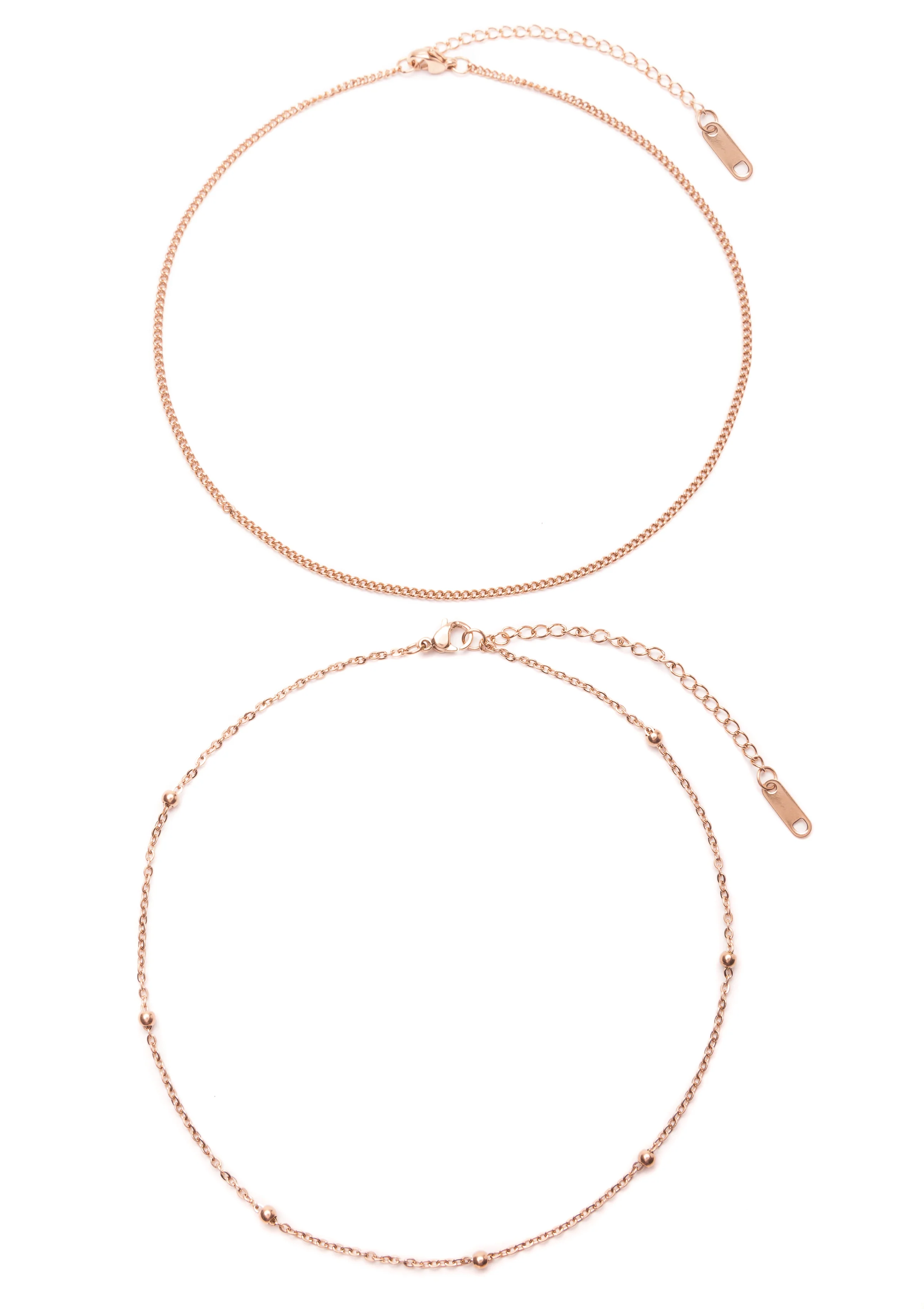 Delicate Choker Set Rose Gold - Image 3