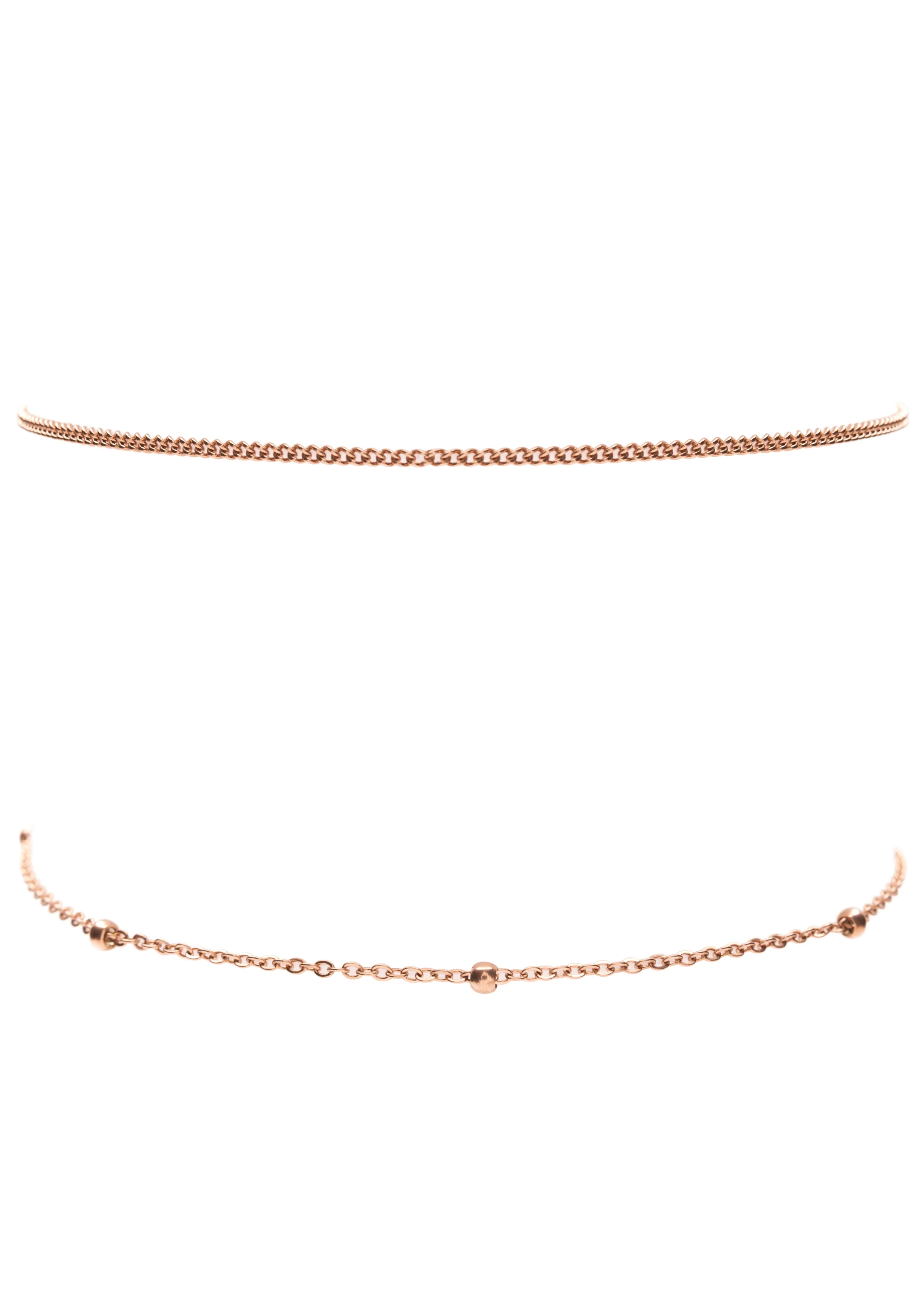 Delicate Choker Set Rose Gold - Image 4