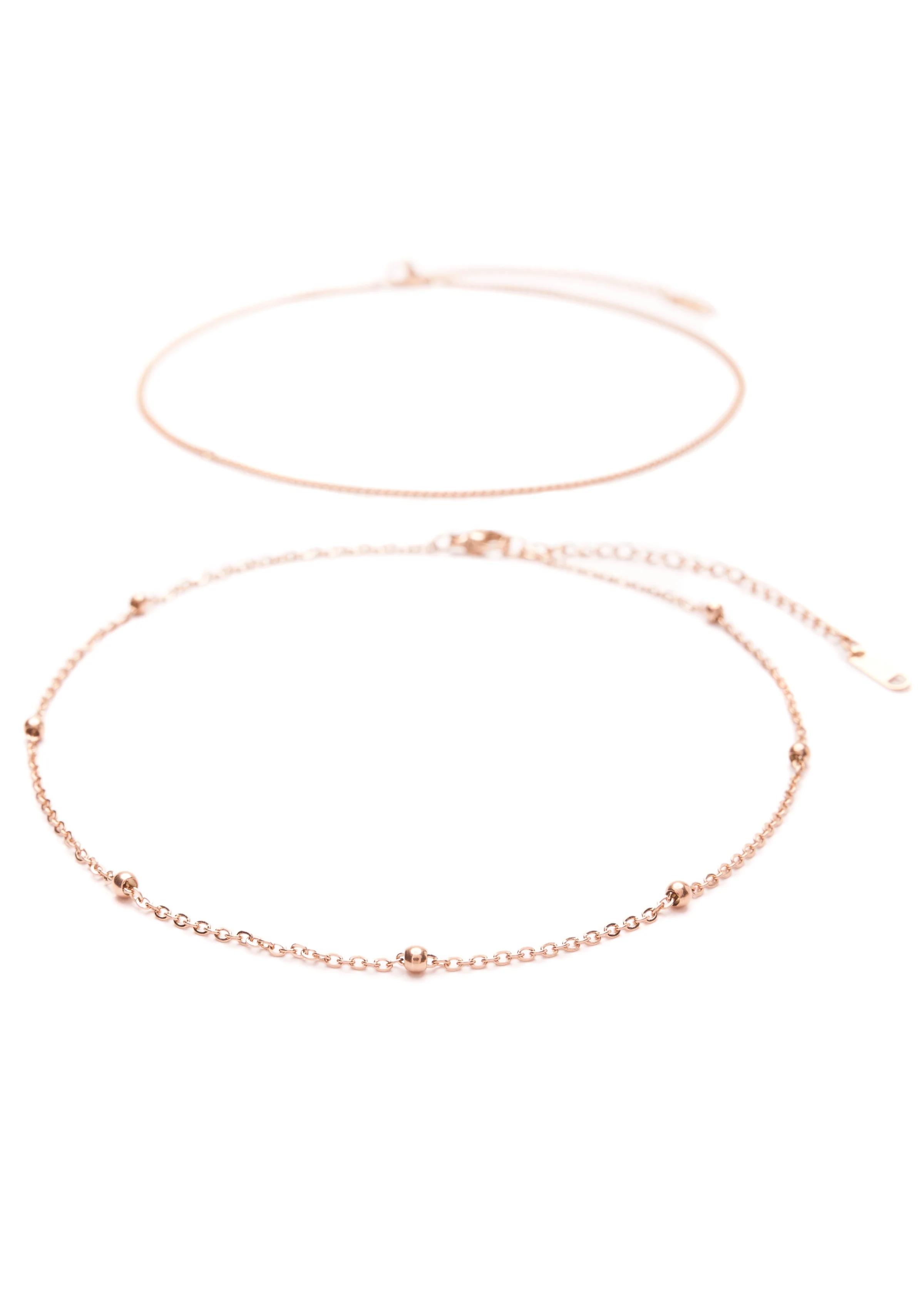 Delicate Choker Set Rose Gold - Image 5