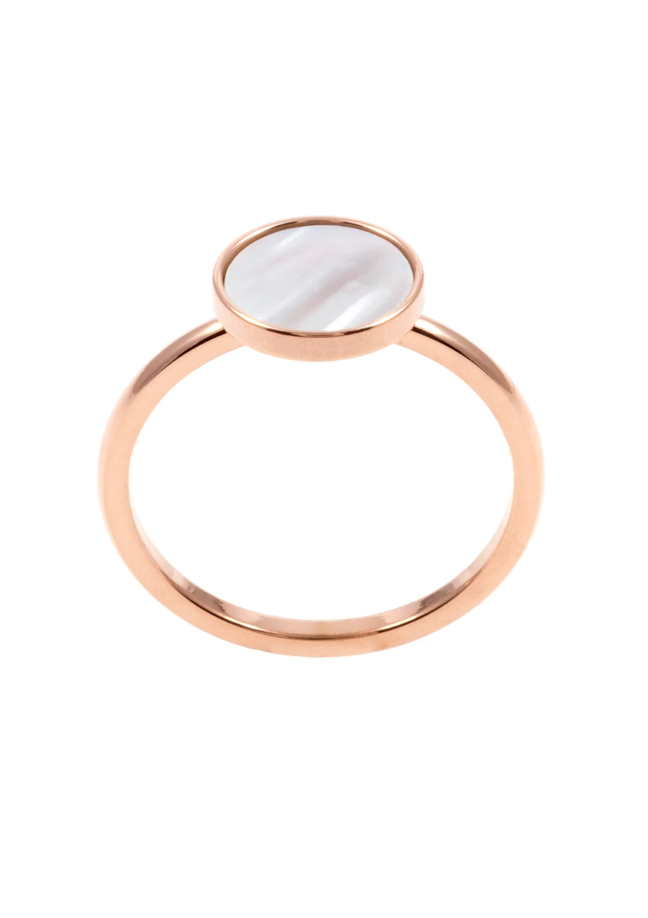 Delicate Circle Ring Rose Gold - Image 11