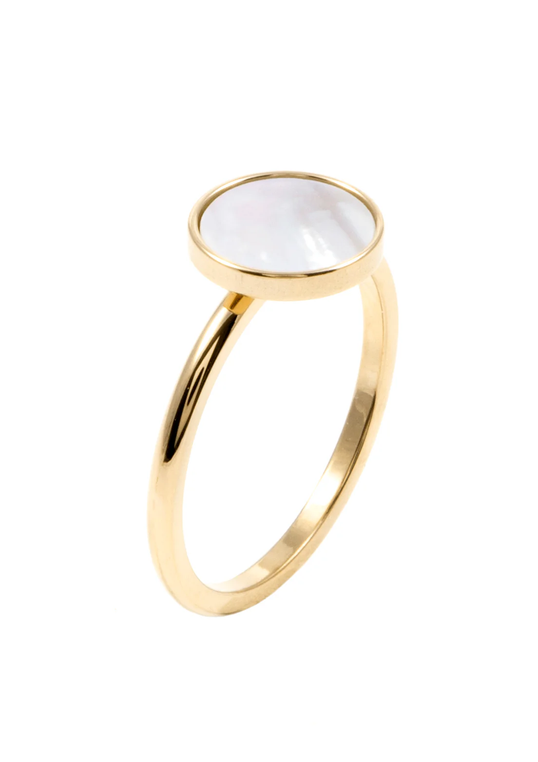 Delicate Circle Ring Rose Gold - Image 3