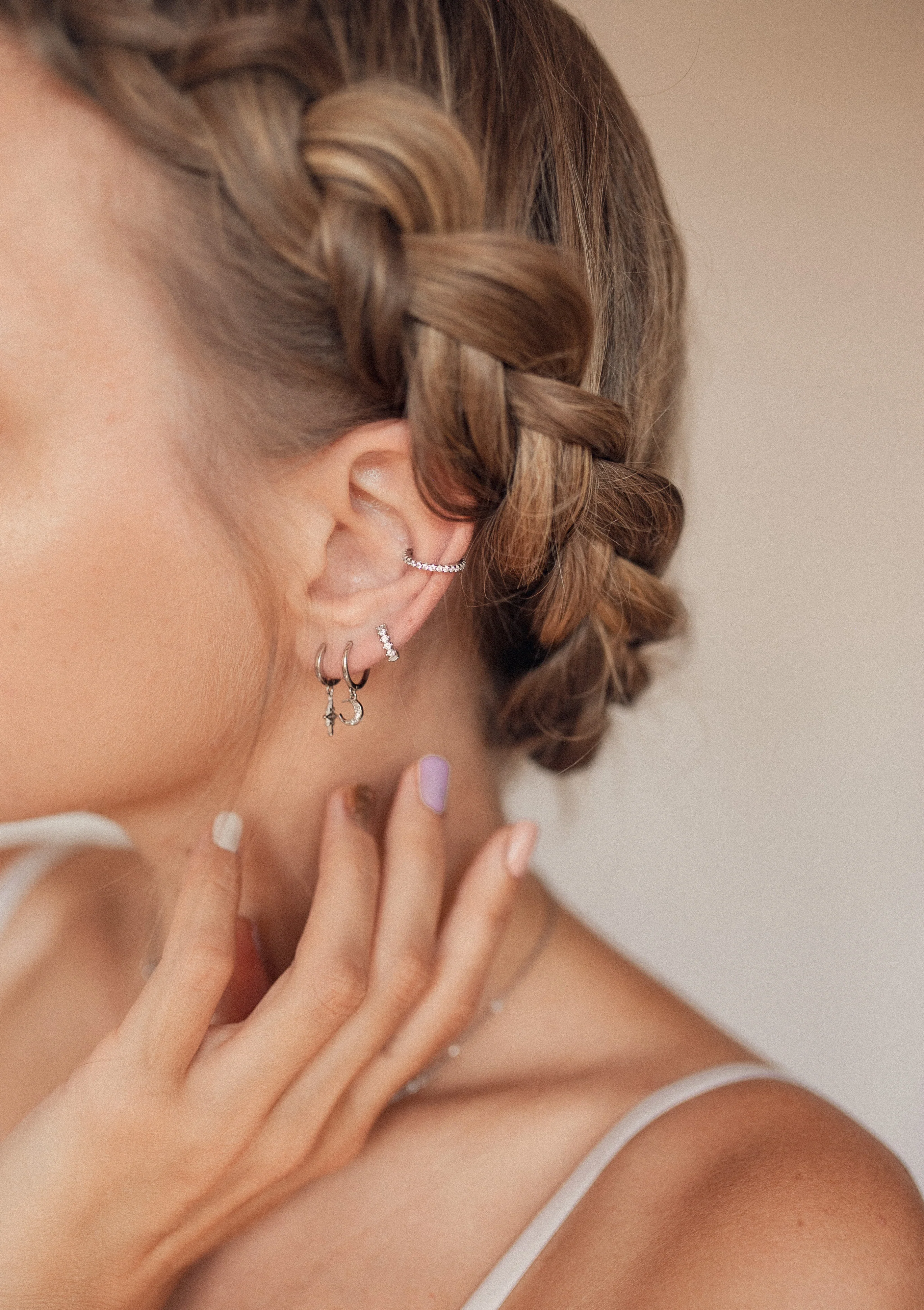 Diamond Ear Cuff Sterling Silver - Image 10