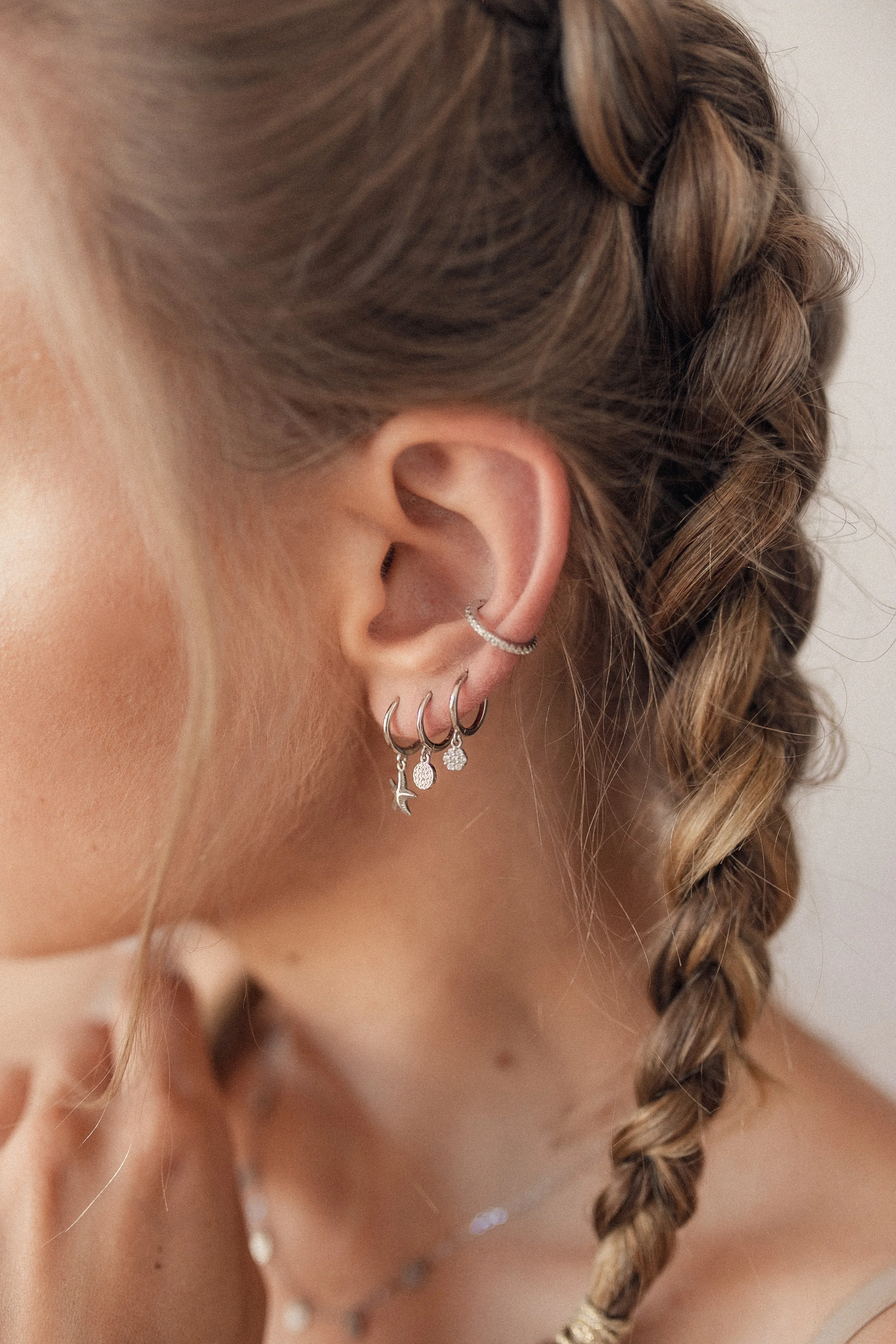 Diamond Ear Cuff Sterling Silver - Image 17