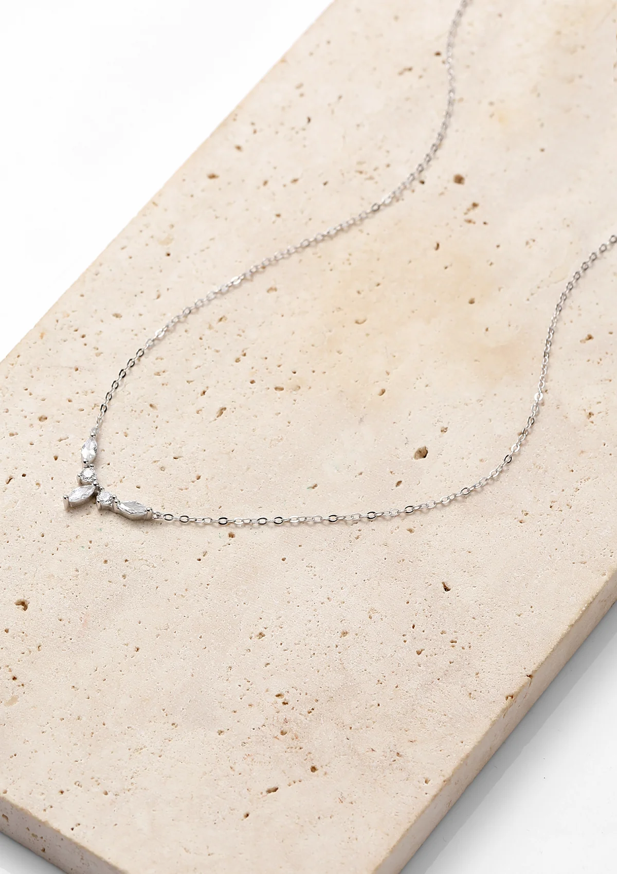 Gemstone Crown Necklace Sterling Silver - Image 18