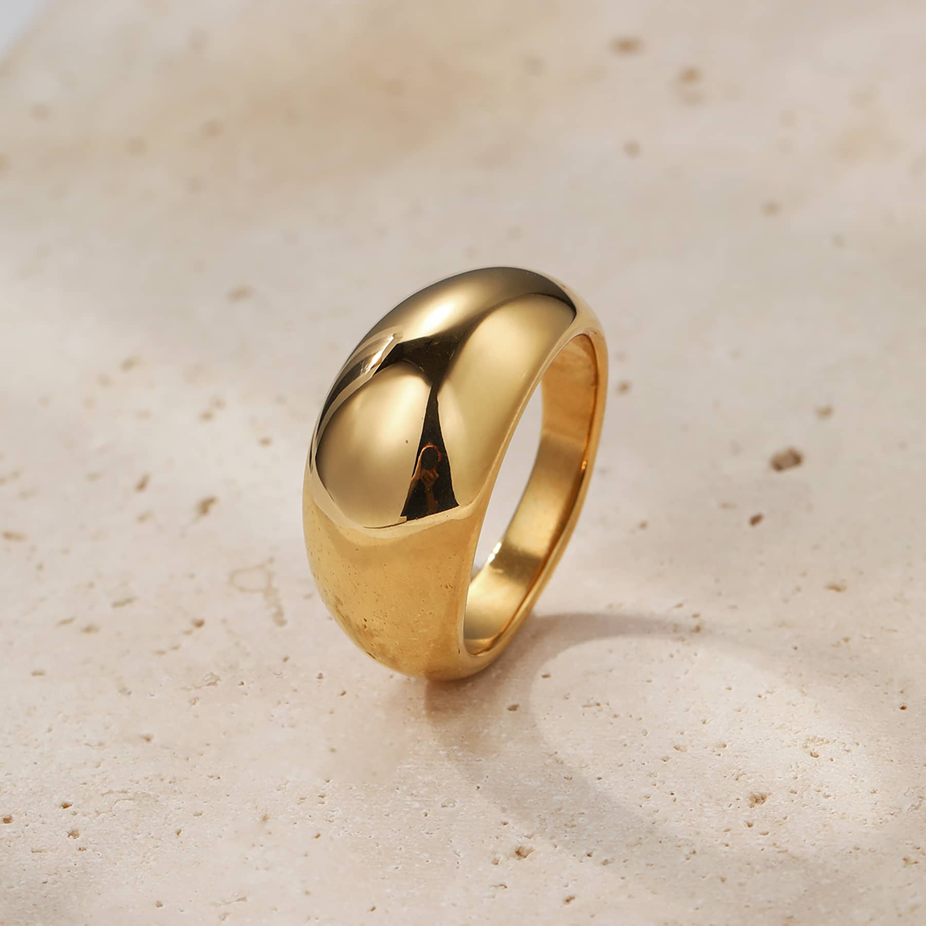 Massive Dome Ring Stainless Steel - Image 4