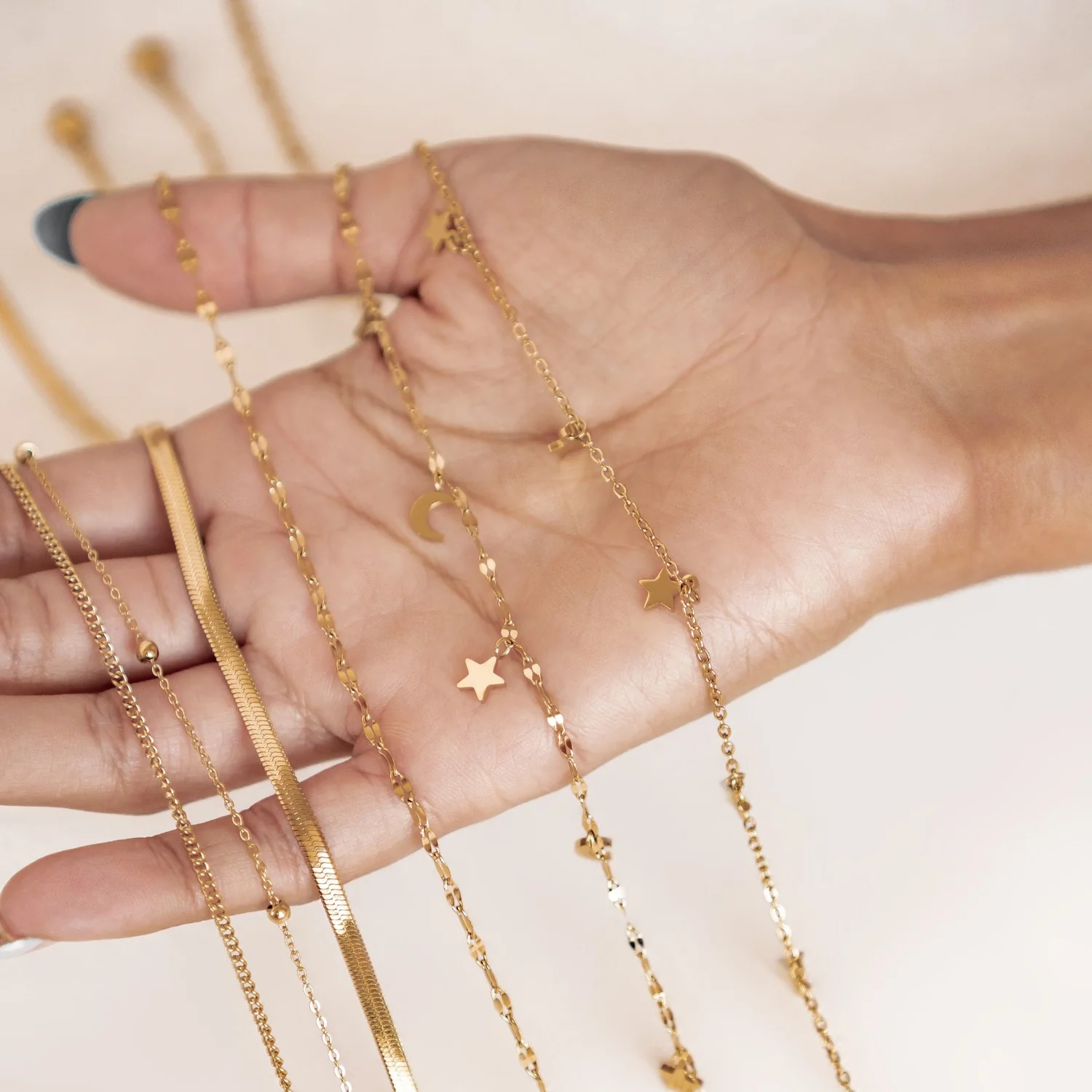 Pearl Chain Necklace Sterling Silver - Image 27